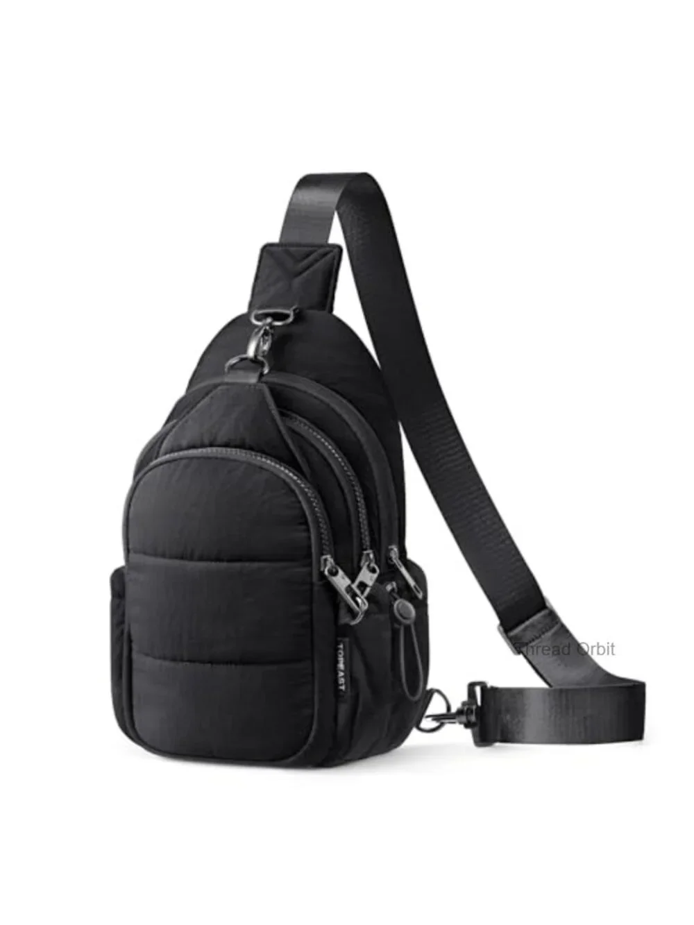 Anti-Theft Crossbody Bag with RFID Blocking & Water Bottle Holder